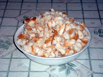 El pan preparado